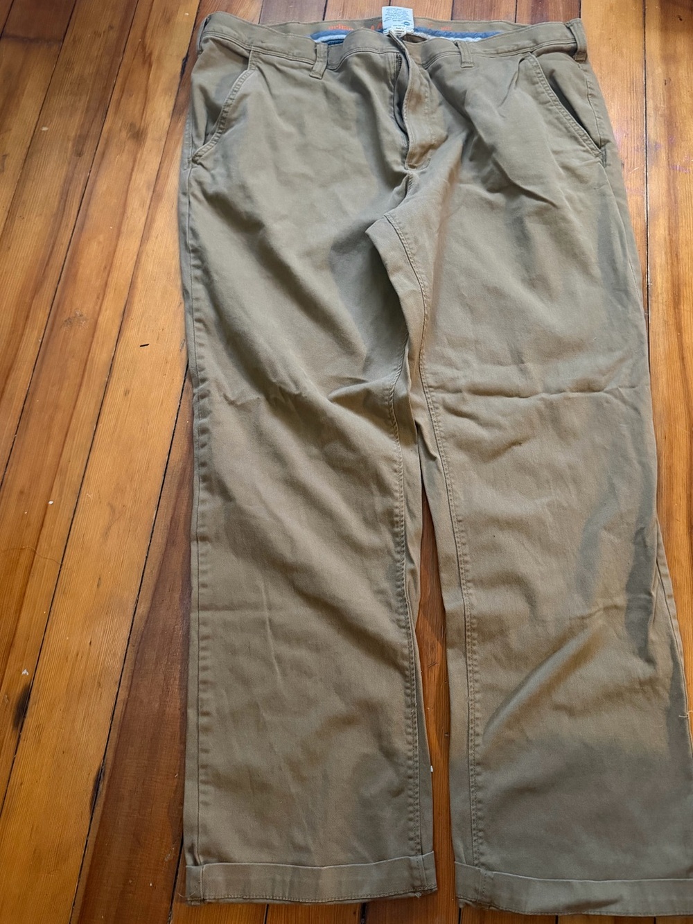 Urban pipeline Men's Straight Khaki Chinos - Light Brown